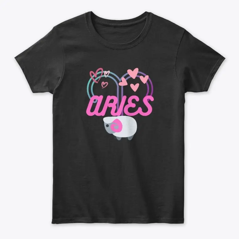 ARIES PINK RAM, ZODIAC SIGN